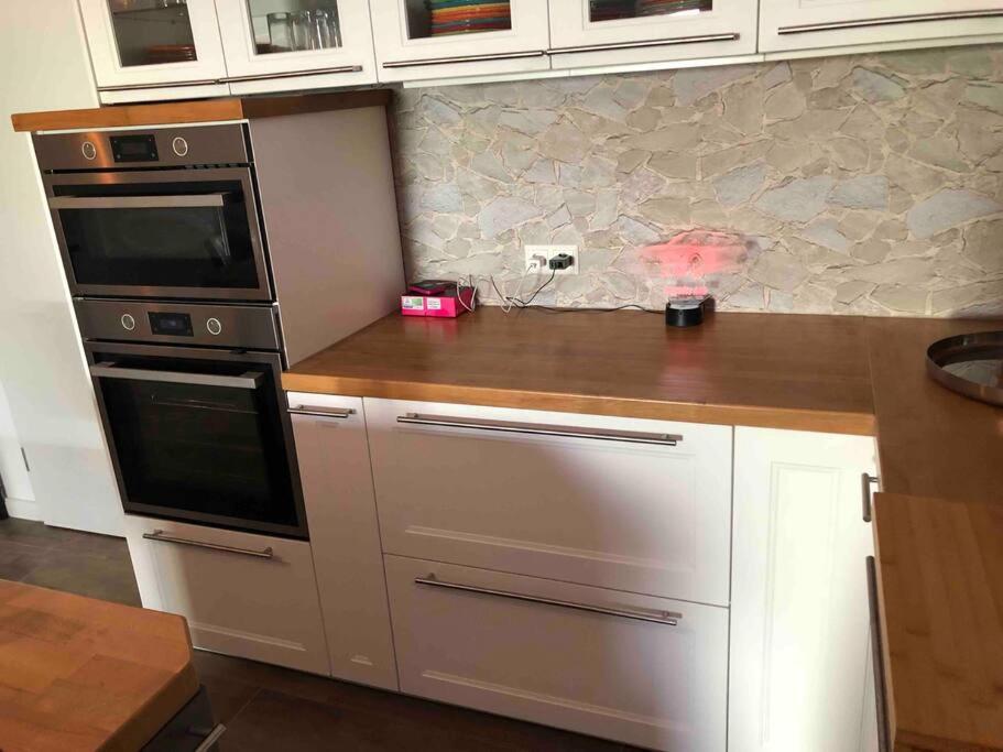 Stylisches Maybach Appartement Mit Terrasse Fuer 5 Personen, 5 Betten, Grosse Kochinsel, Homeoffice Mit 250Mbit Wlan Aidlingen Extérieur photo